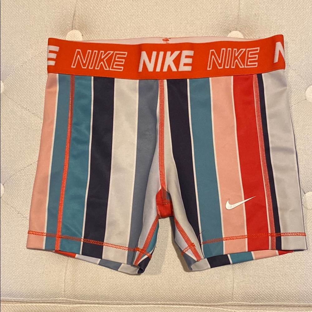 Nike Striped Athletic Shorts